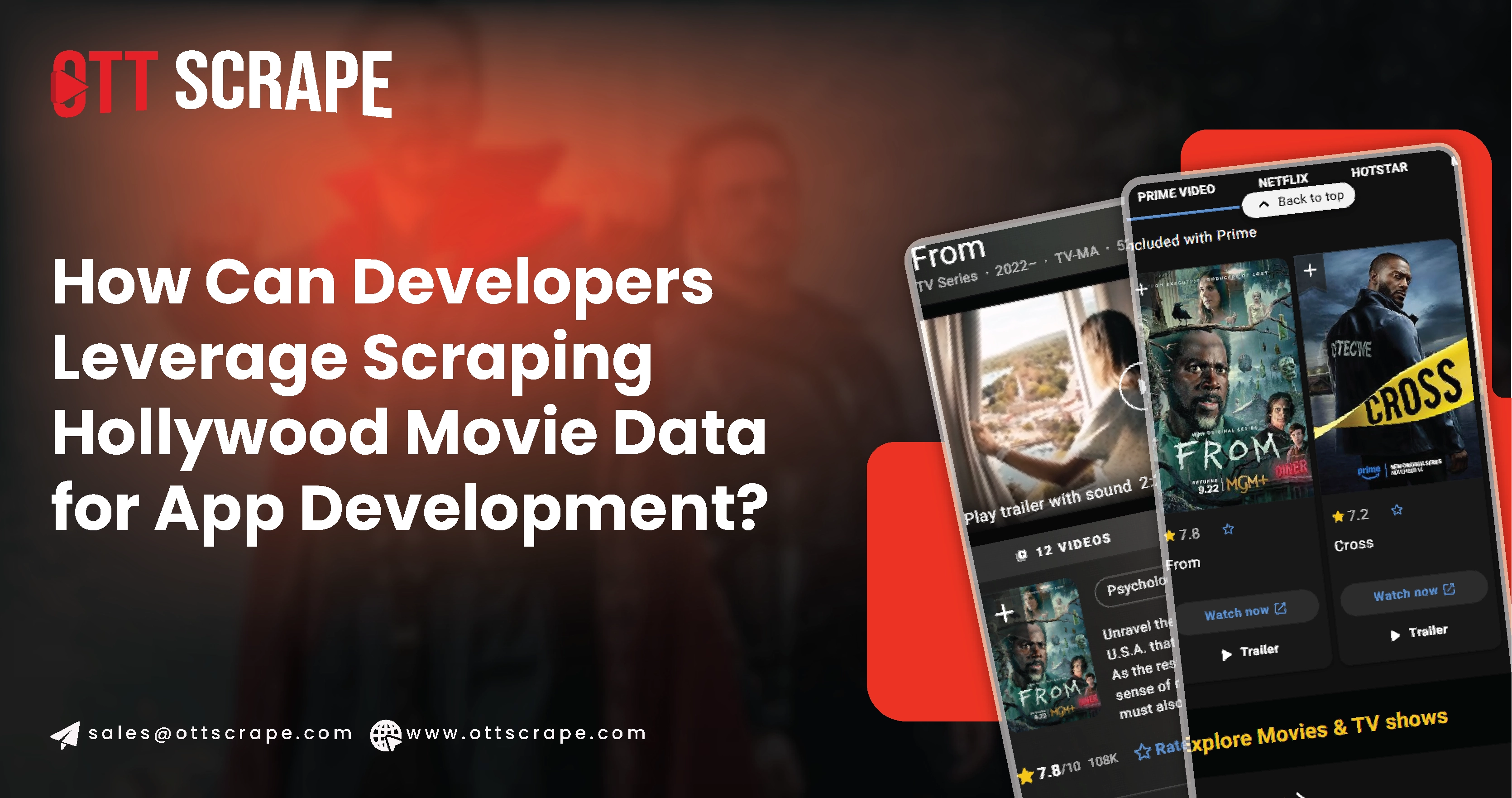 How Can Developers Leverage Scraping Hollywood Movie Data for App Development